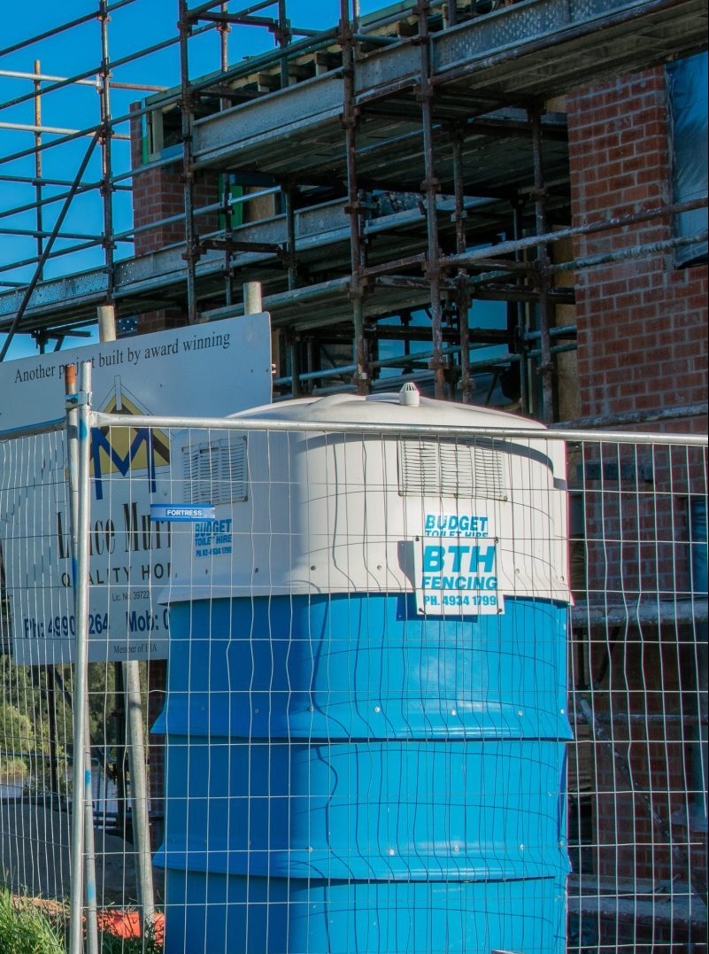 Construction Image - Budget Toilet Hire Portable Toilet Hire, Shower Hire, Temporary Fencing Hunter Valley Newcastle Central Coast Events Construction Commercial Rent A Portaloo Hire